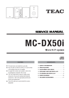 Teac MC-DX50i-Service-Manual 